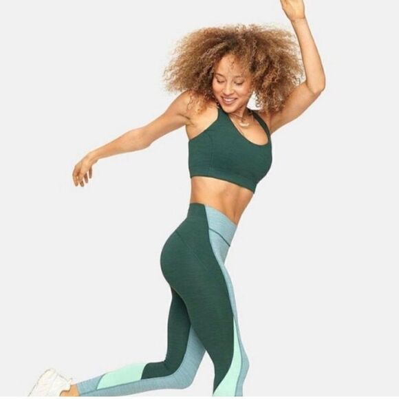 ✨ Outdoor Voices Doing Things Bra Succulent Jasper Green XXS NWT - Picture 2 of 10